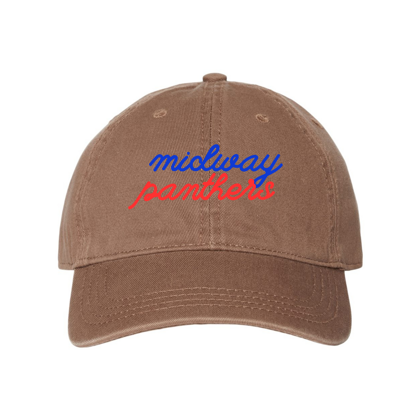 Midway Panthers script dad hat