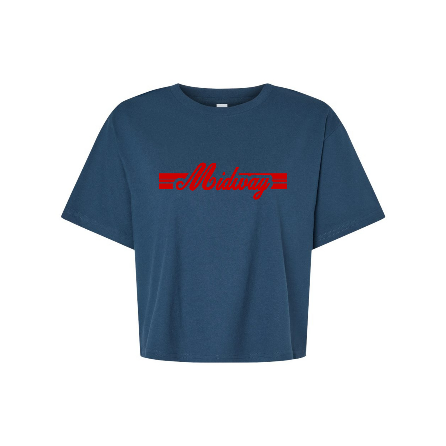 Retro Midway waist length tee