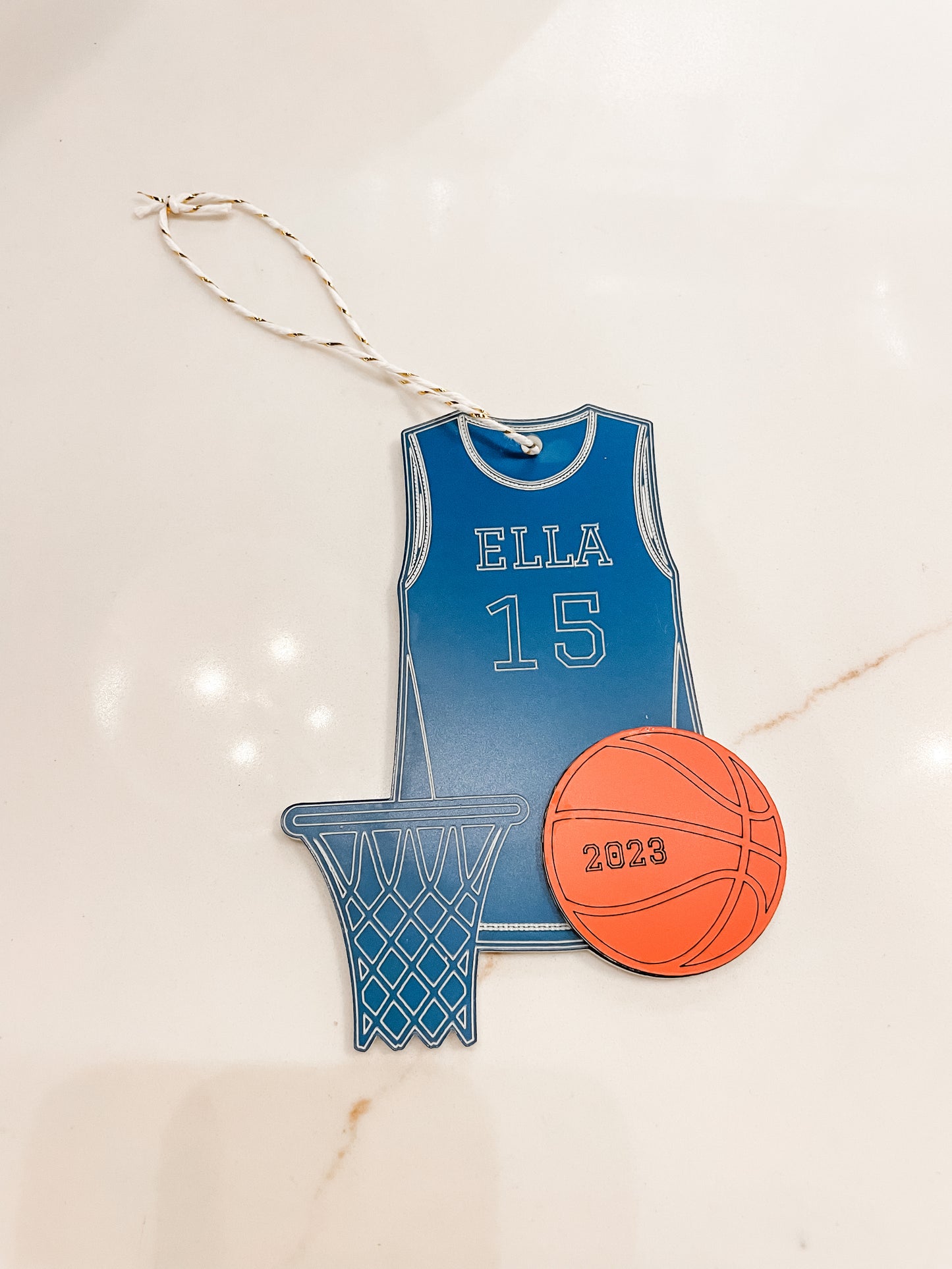 Custom sports ornament