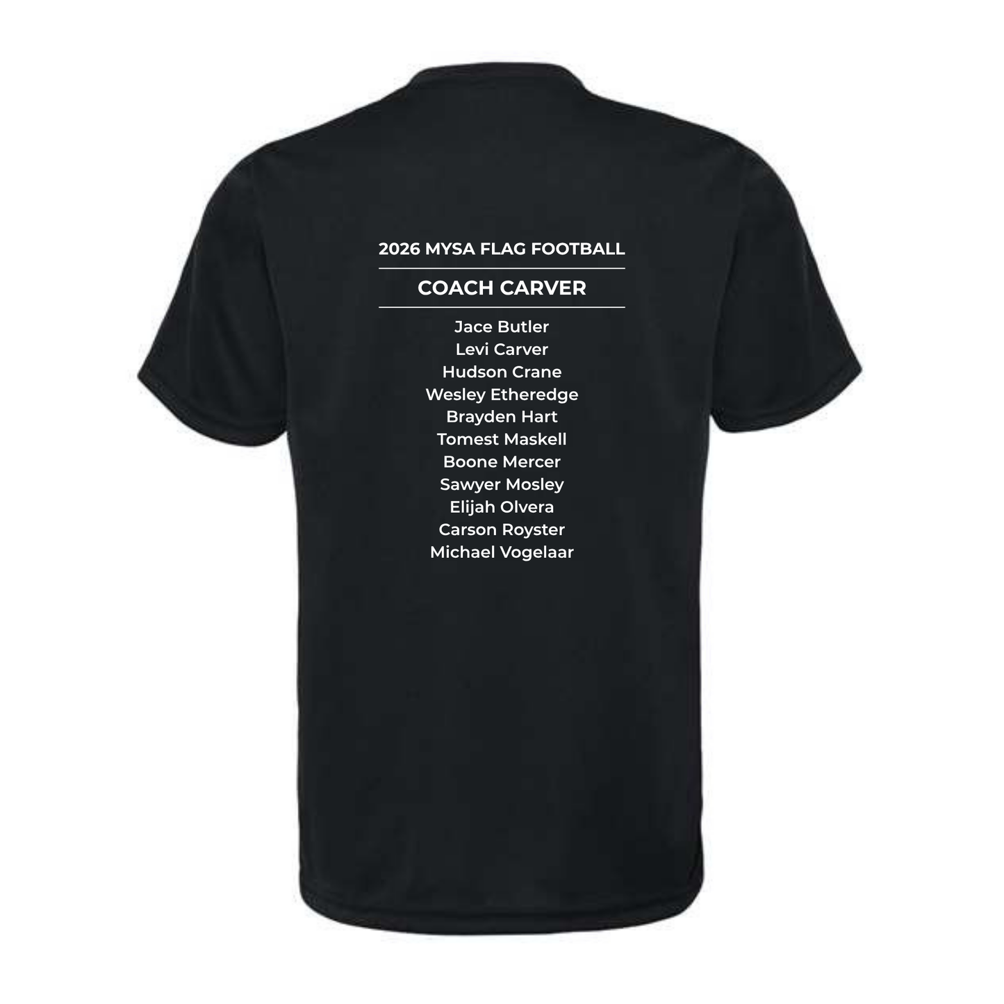 MYSA Team shirts