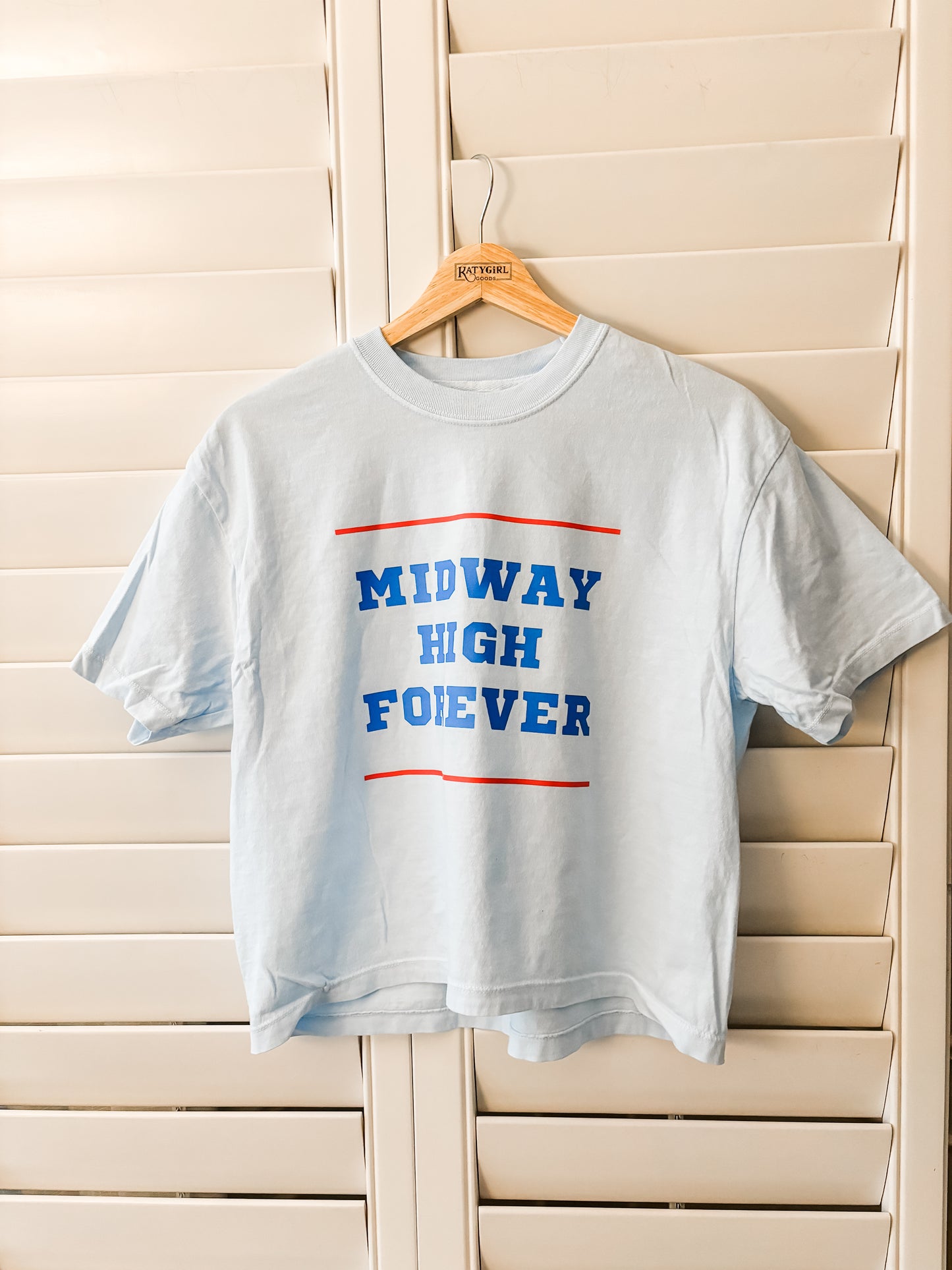 Midway High Forever cropped tee