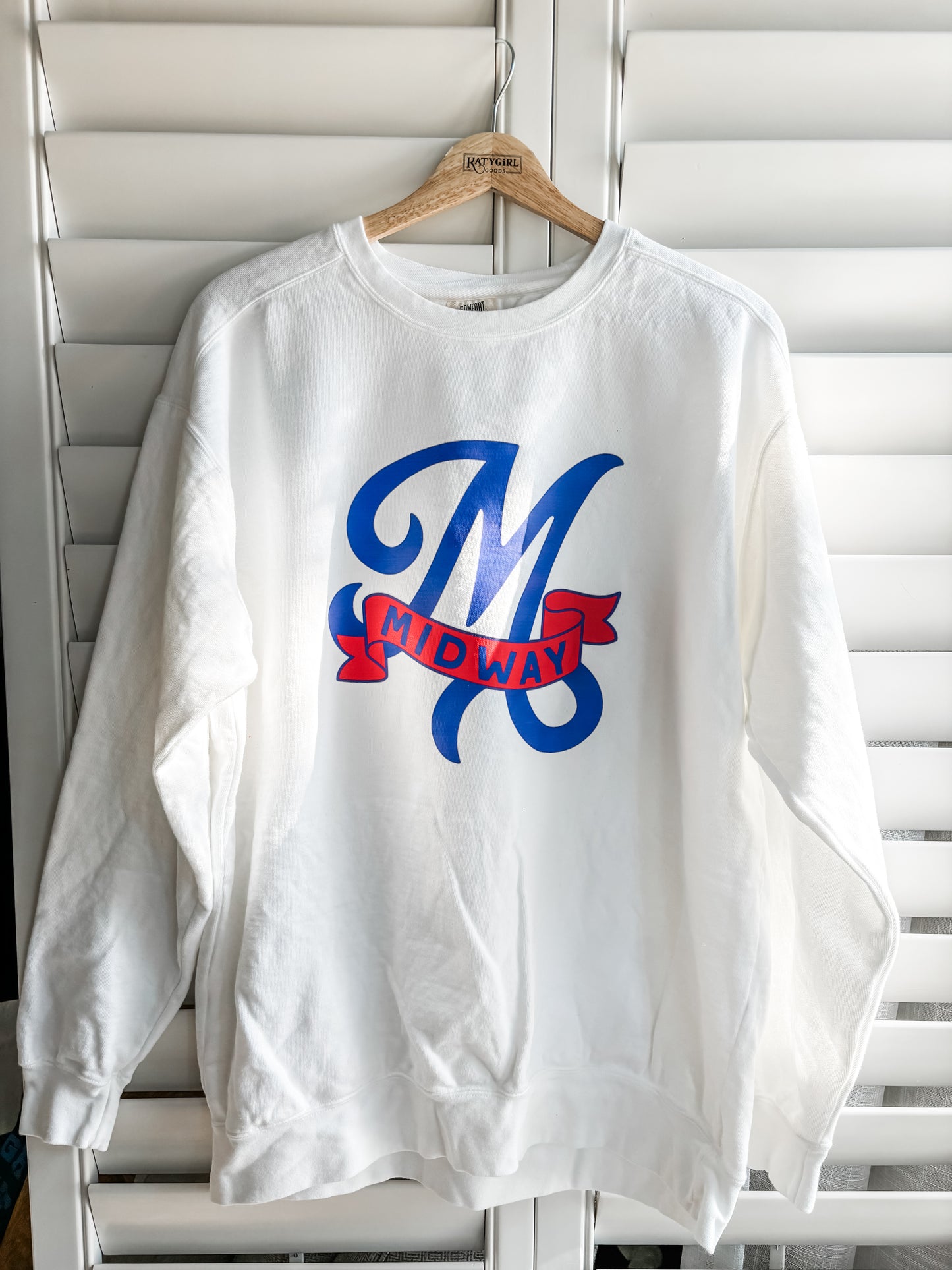 Midway banner sweatshirt