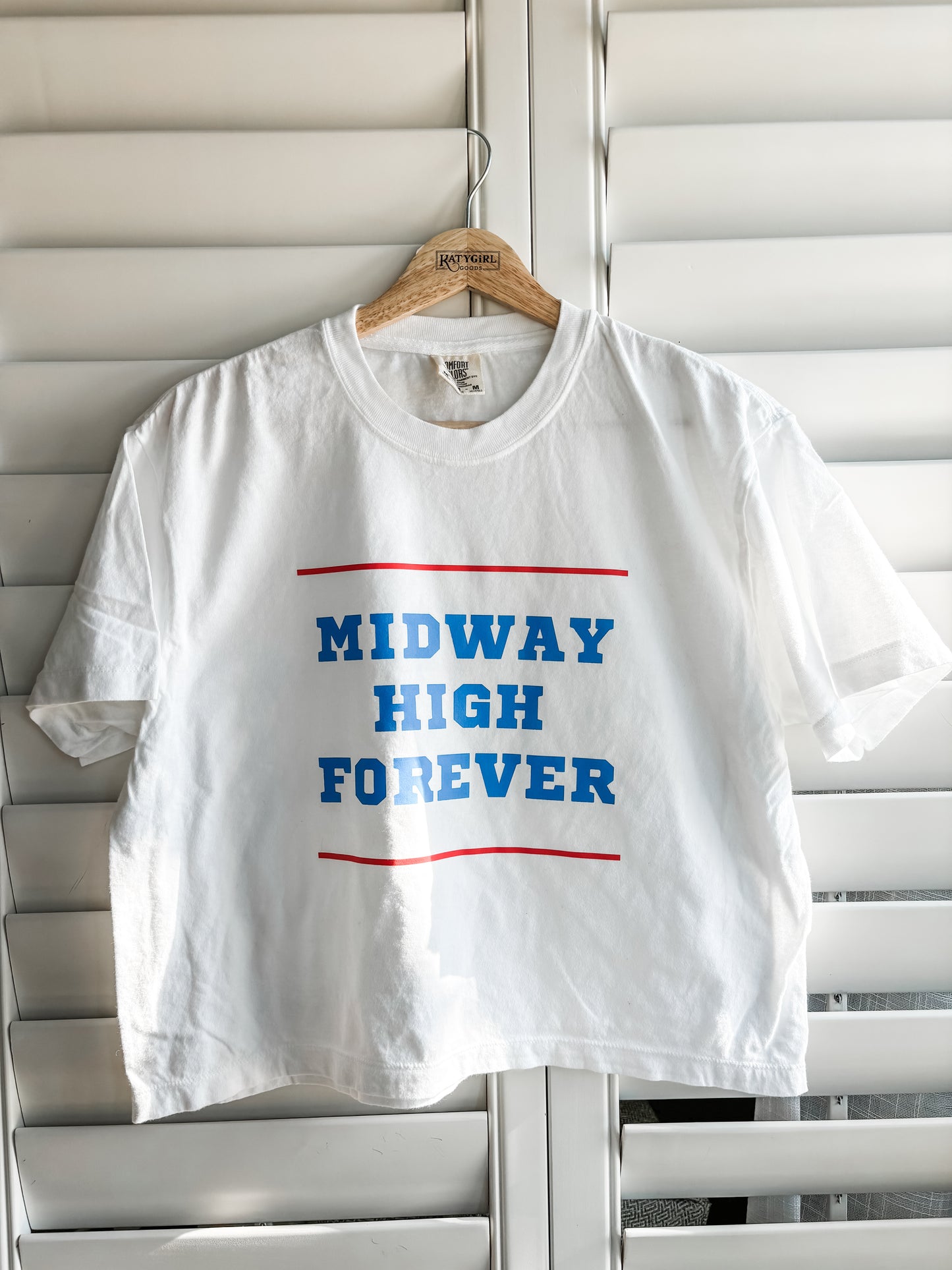 Midway High Forever cropped tee