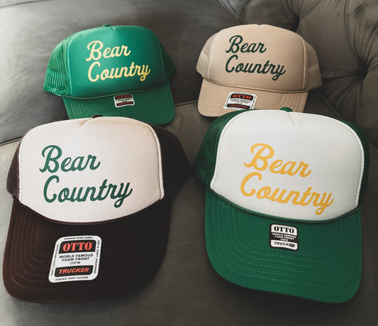 Bear Country hats